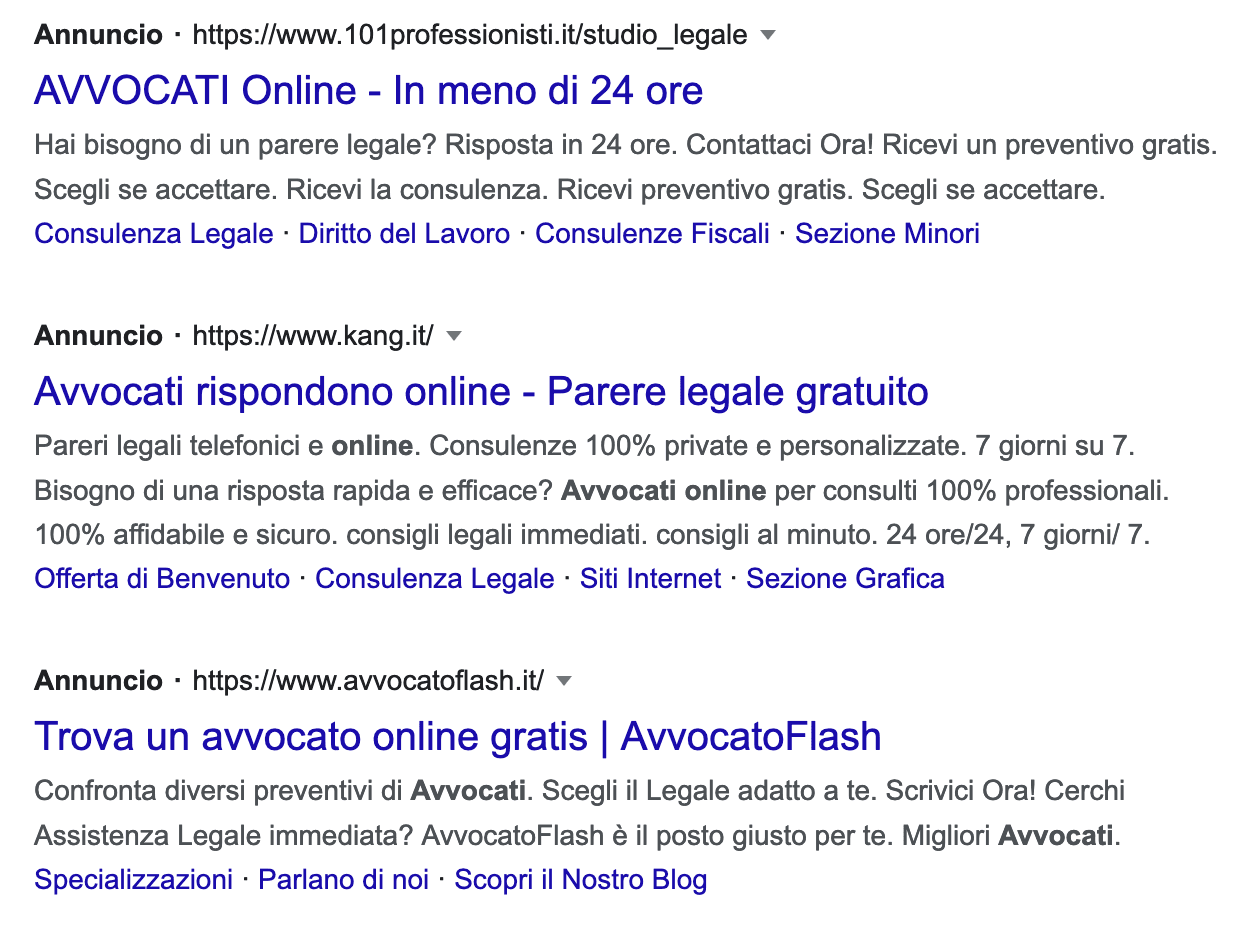 Annunci Google Ads