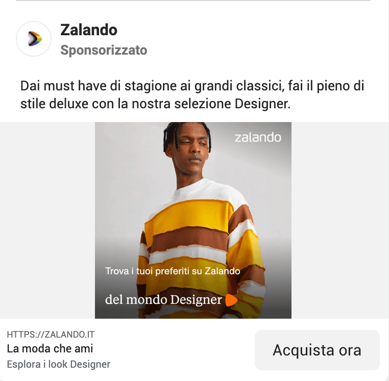 DPA per le Meta Ads
