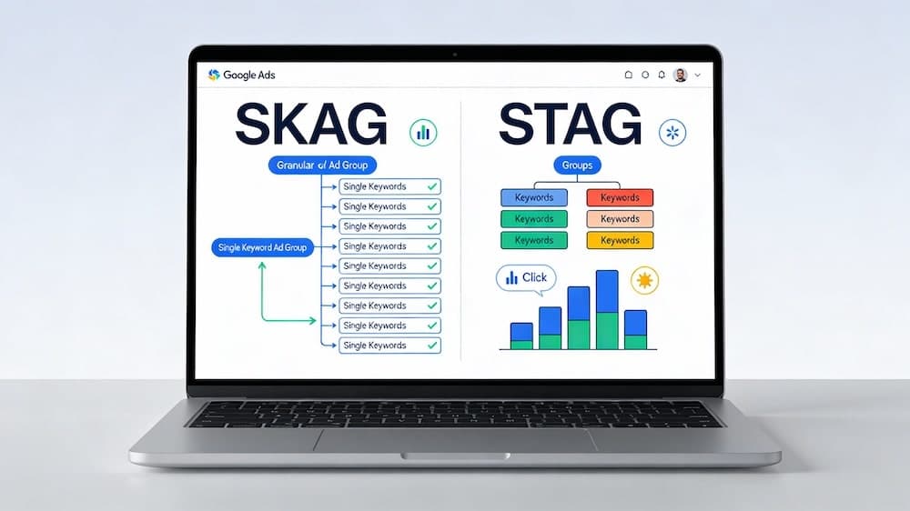 SKAG vs STAG: L'evoluzione della struttura delle campagne Google Ads e perché non puoi più ignorarla
