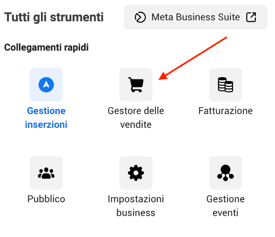 Catalogo Business Manager