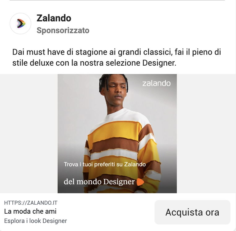 DPA per le Meta Ads